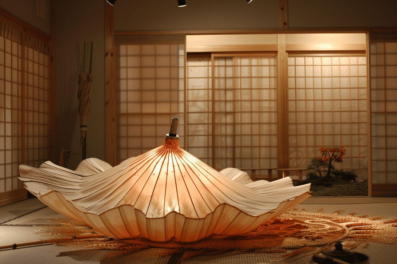 Ombrelle japonaise : parapluie traditionnel et élégant pour se protéger du soleil