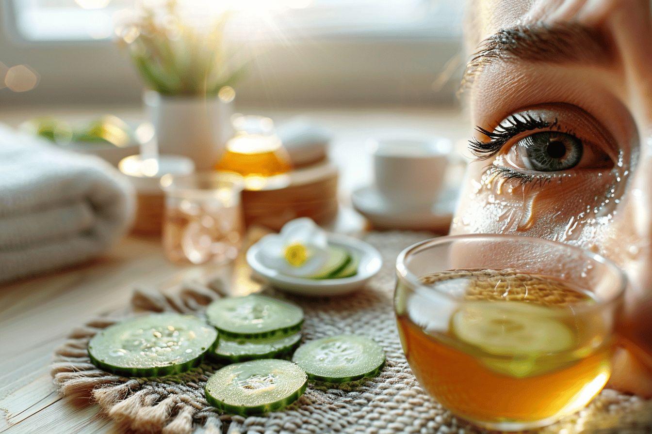 Œil qui pleure : 5 remèdes de grand-mère efficaces pour soulager naturellement vos yeux