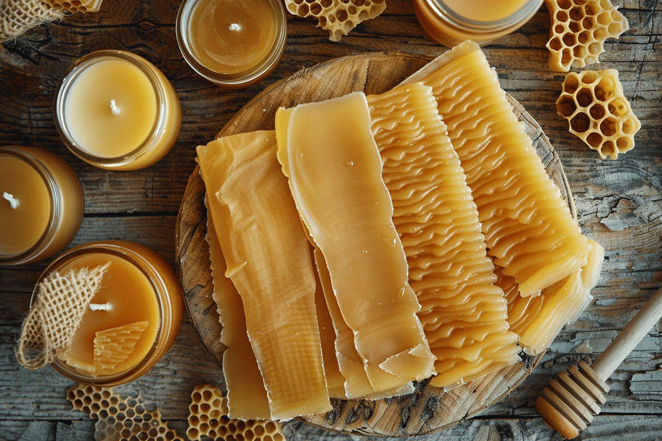 Cire d'abeille : utilisations en apiculture, cosmétique et produits naturels pour la maison