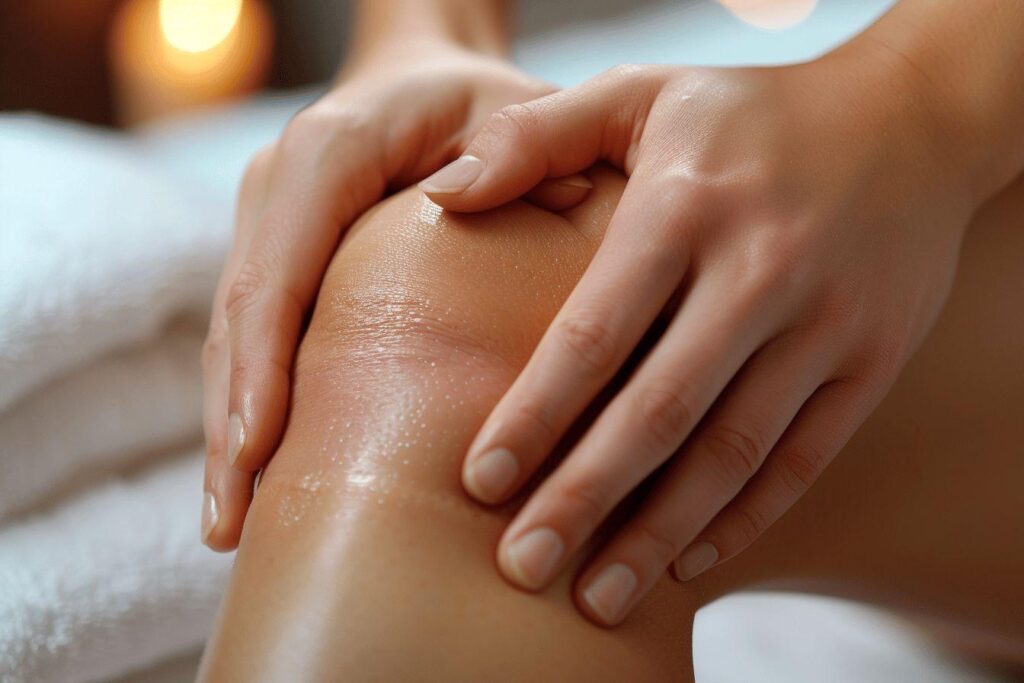 Massage des genoux : techniques et solutions pour soulager la douleur et favoriser le bien-être